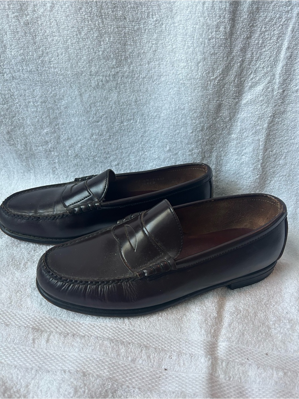 Dexter Men's Dark Brown Leather Penny Loafers